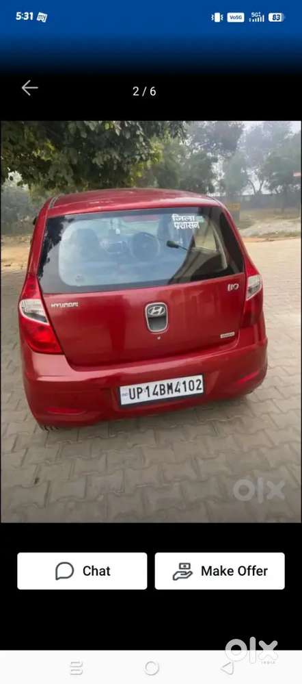 Hyundai I10 Magna 2012 Car Dr Usse Vehicle