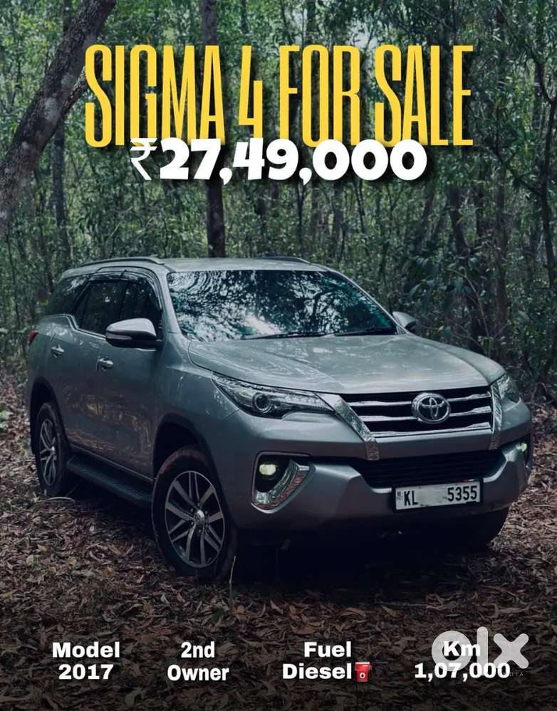 Toyota Fortuner Sigm 4wd