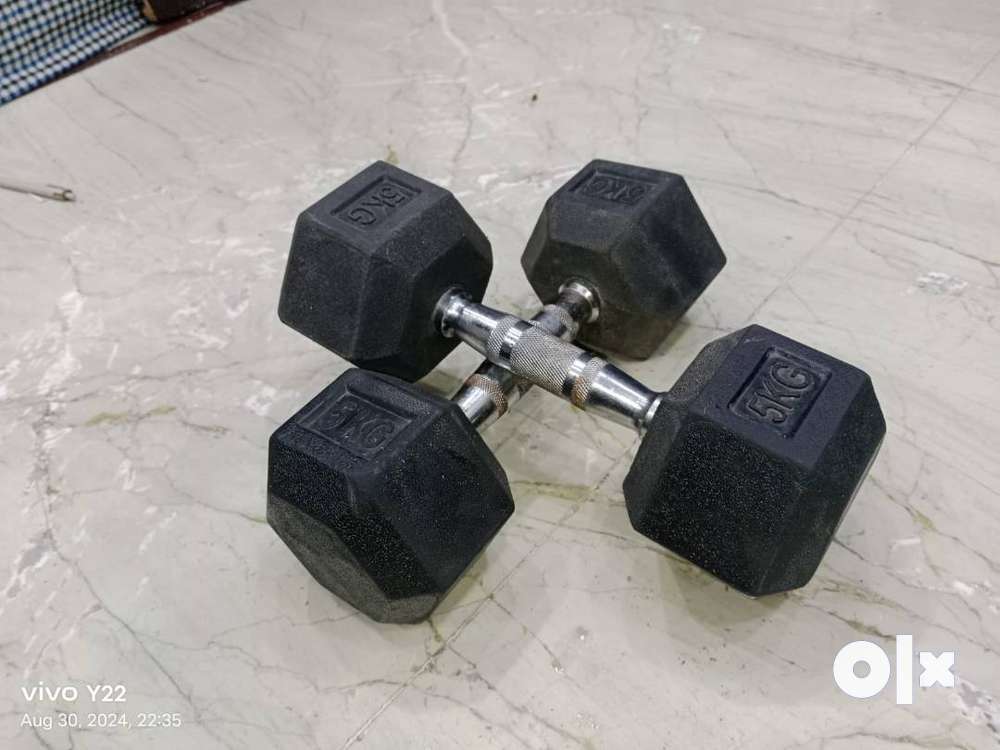 Olx dumbbells 5kg sale