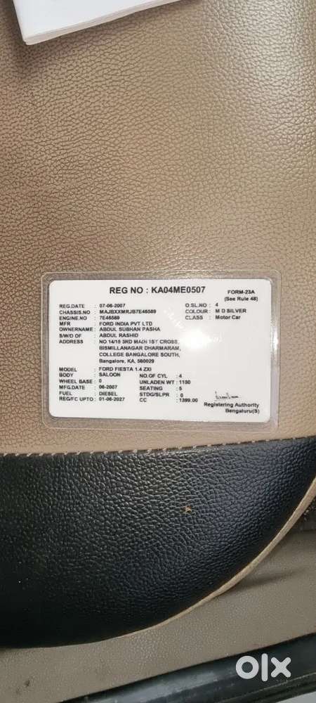 Ford Fiesta 2007 Diesel Good Condition