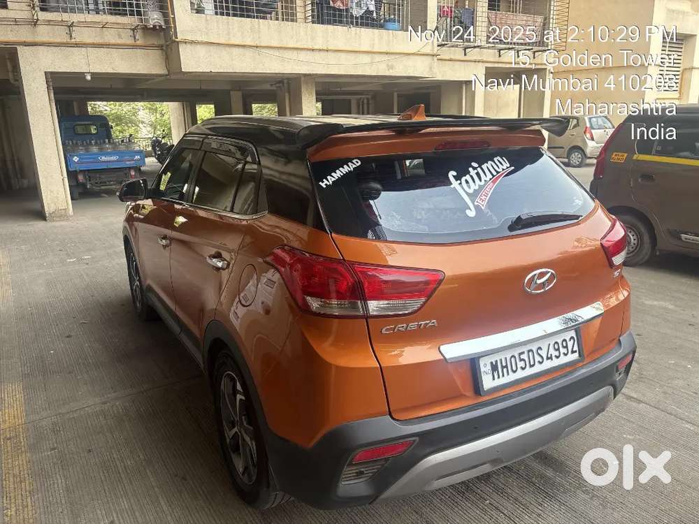 Hyundai Creta Sunroof 2018 Petrol Cng