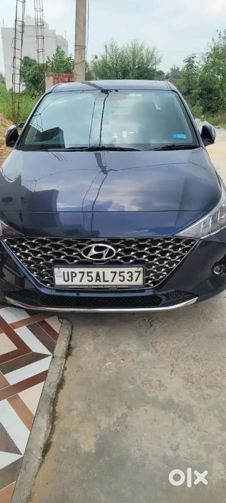 Hyundai Verna Petrol Sx (o)2021 With Sunroof
