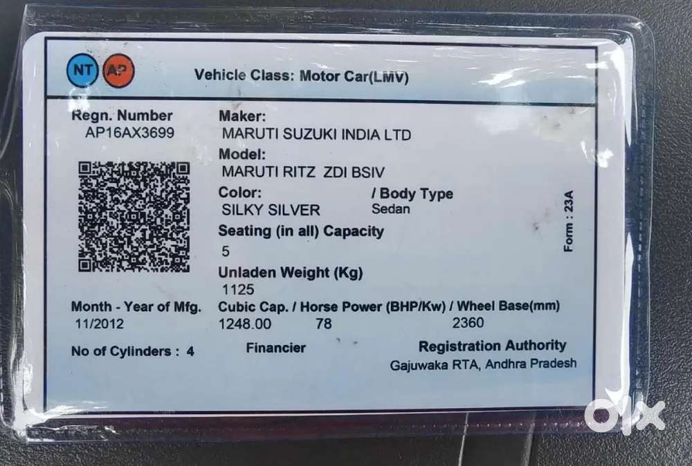 Maruti Suzuki Ritz 2013 Diesel Well Maintained
