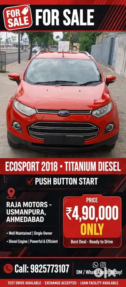 Ford Ecosport, 2017, Diesel