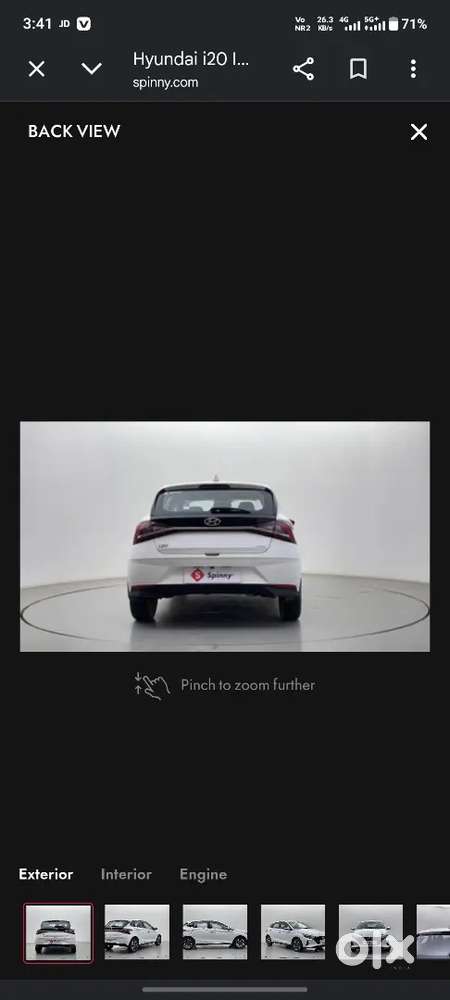 I20 Car  36000 Km Running