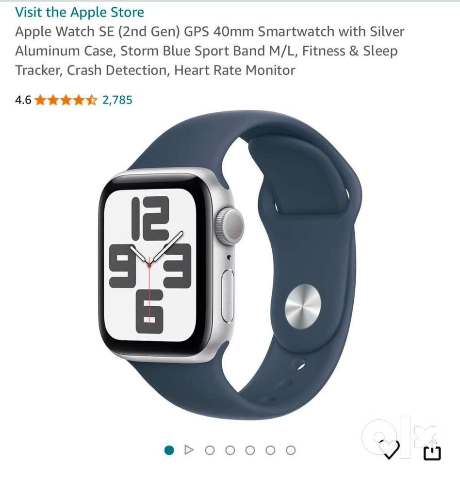 Apple SE Silver 40 sold mm Smart Watch