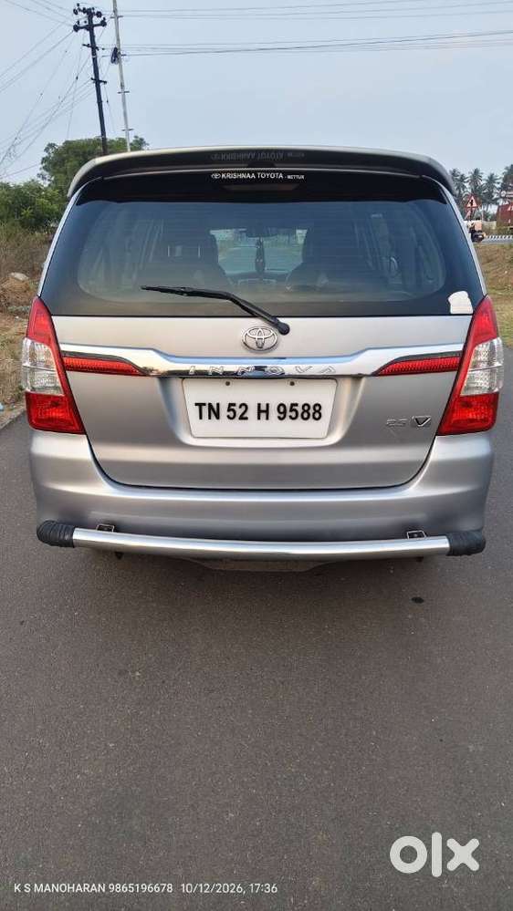 Toyota Innova 2.5 Vx 7 Str, 2015, Diesel