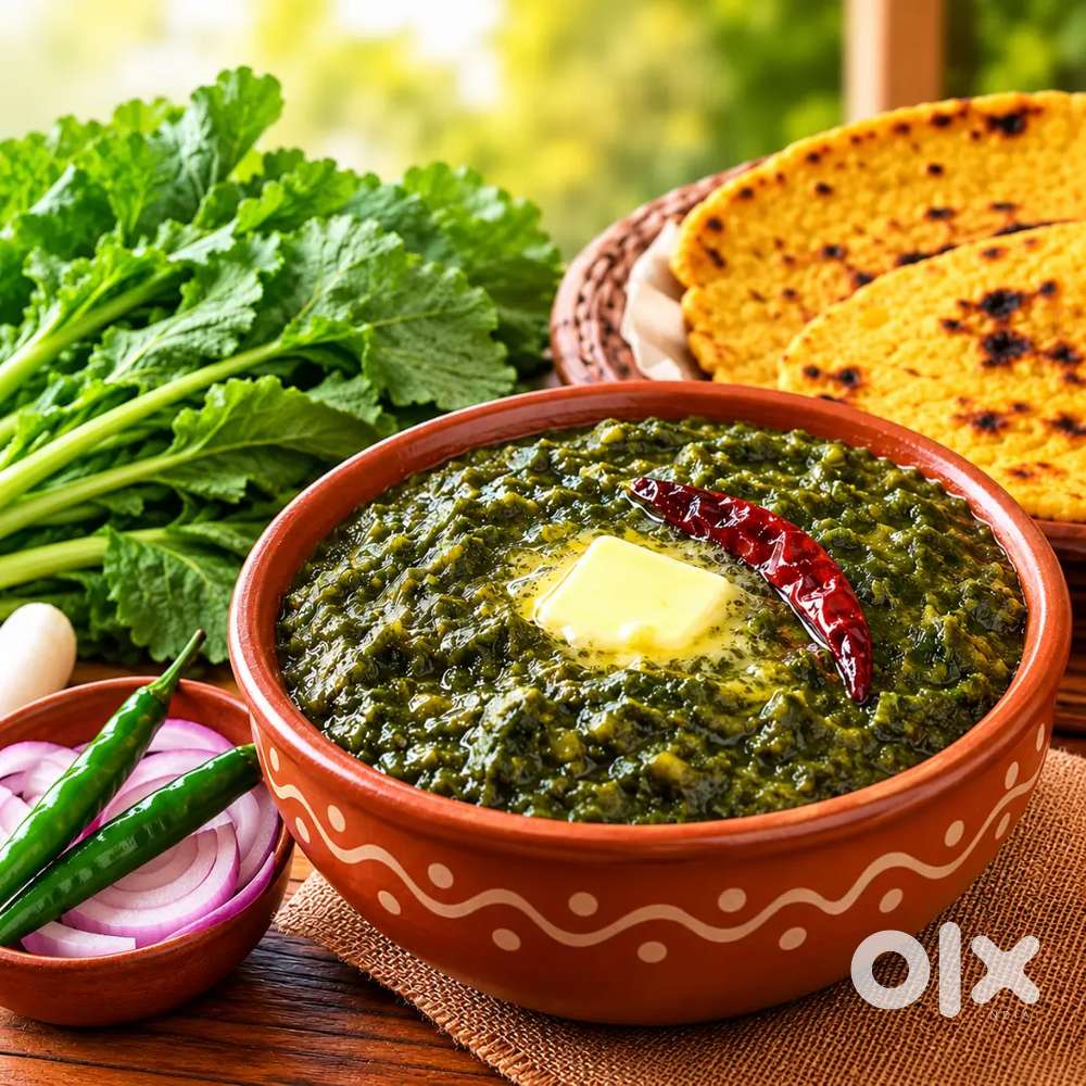 Fresh Homemade Punjabi Saag