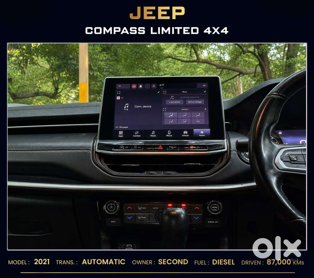Jeep Compass 2.0 Limited 4x4, 2021, Diesel