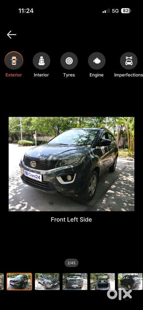Tata Nexon 2018 Petrol 80000 Km Driven