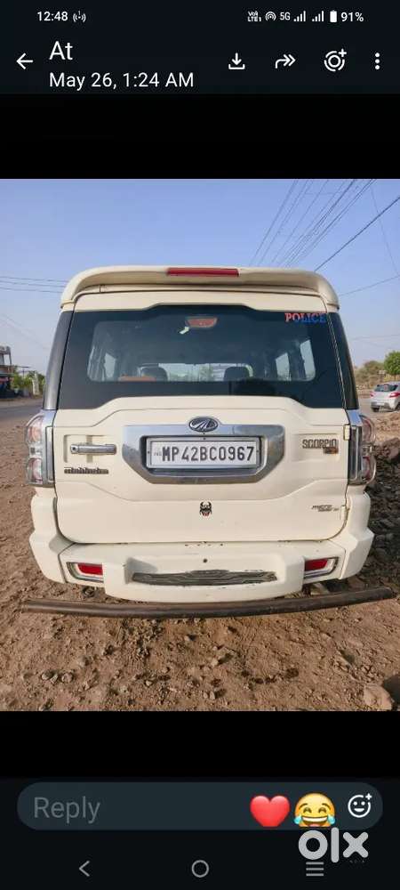 Mahindra Scorpio S2 2.5 M2dicr (2017) – White, 9-seater Suv