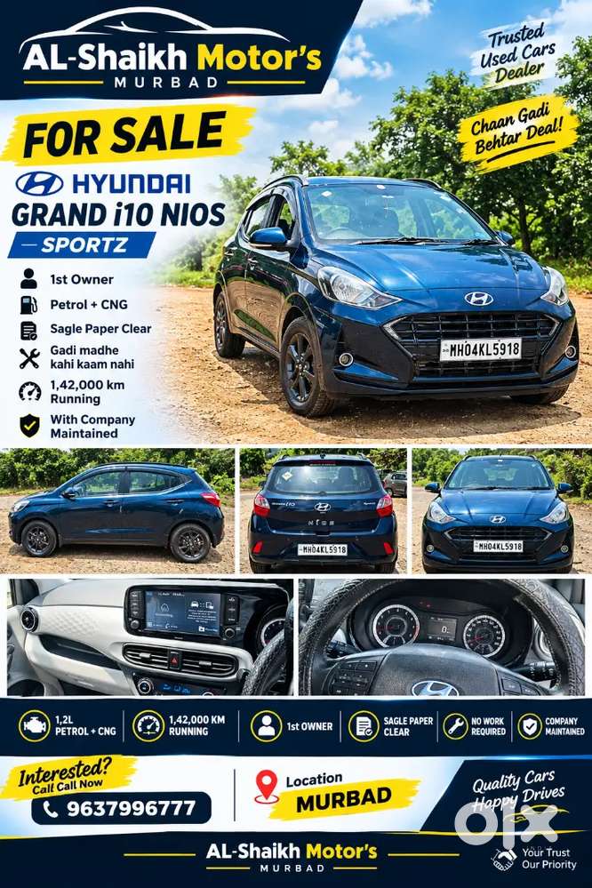 Hyundai Grand I10 Nios Sportz 11/2020