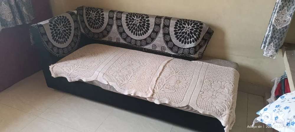 Single Piece of L-Shape Sofa for Sale