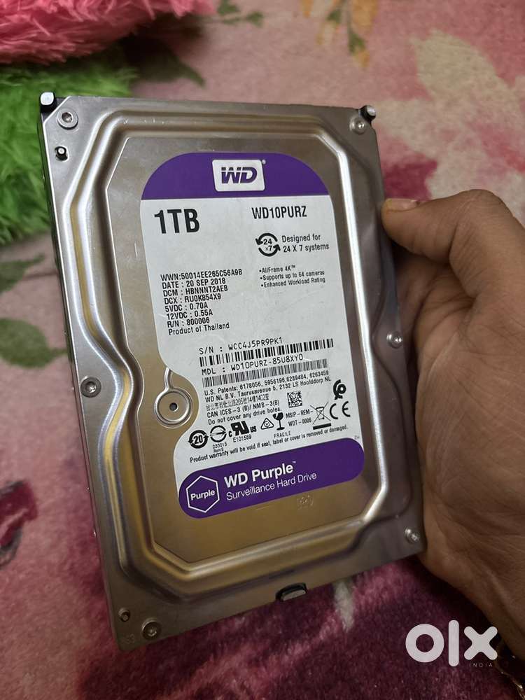 1Tb WD purple Harddisk