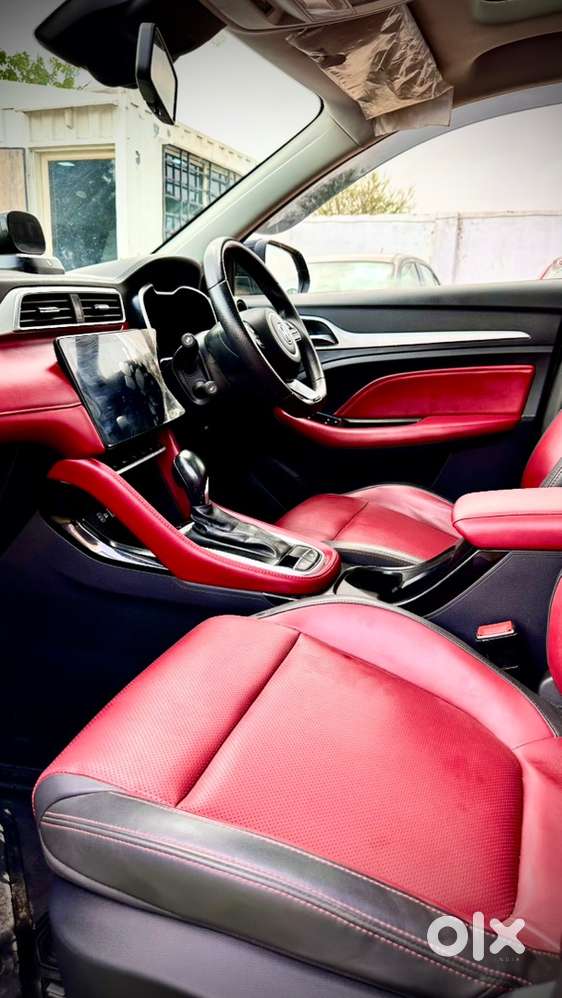 Mg Astor 2022 Petrol Automatic Full Glass Sunroof Red Interior