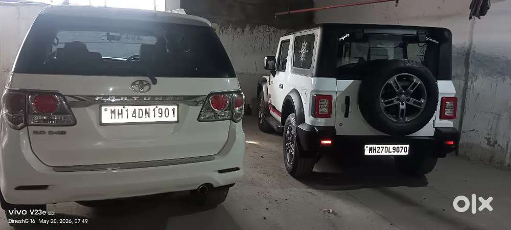 Mahindra Thar Lx 2024 ... Fortunar 2012 ..2.ownar.9 +12=21