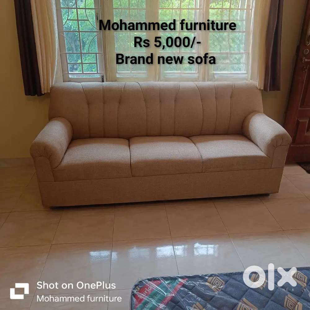 Comfortable 3 Seater Sofa Set with Strong Wooden Frame
