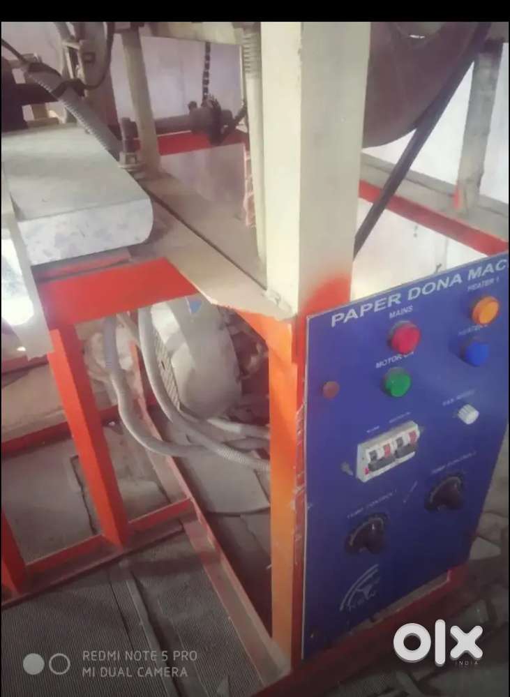 Paper plate & Dona making machine