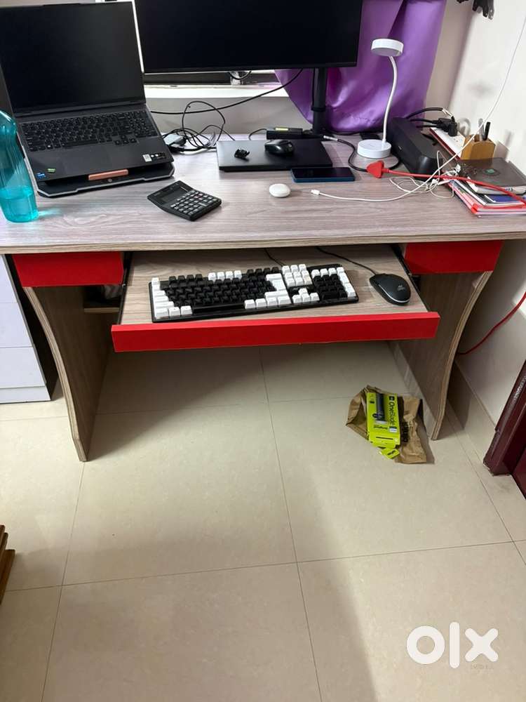 Study and computer table with marin ply Rs- 7500