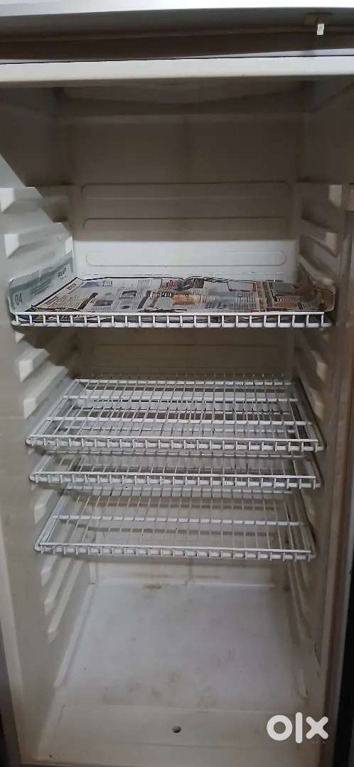 Glass door fridge