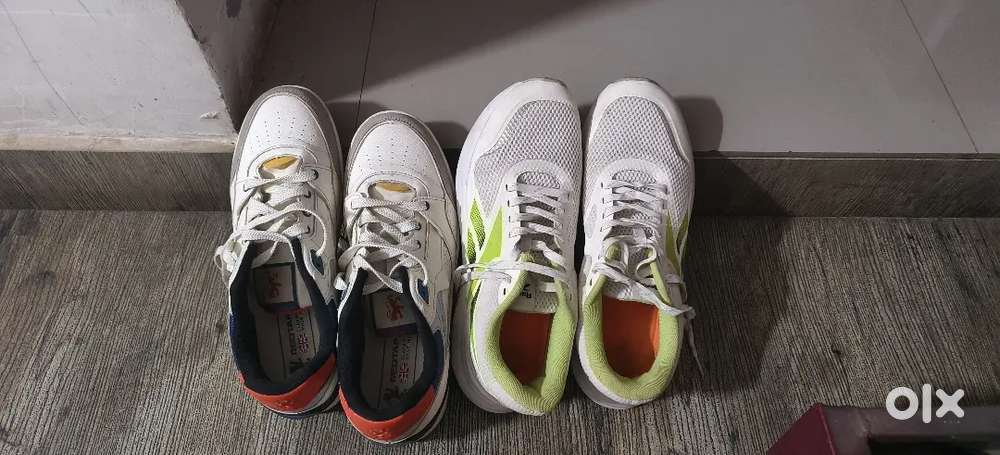 redtape sneakers(1100) and Reebok sports shoes ( 1200) 1.3 yrs old