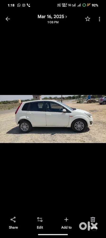 Ford Figo Diesel Zxi 2014