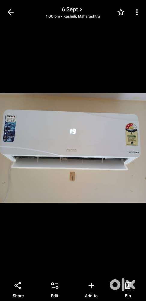 MarQ 1 Ton 3 Star AC for Sale – Excellent Condition