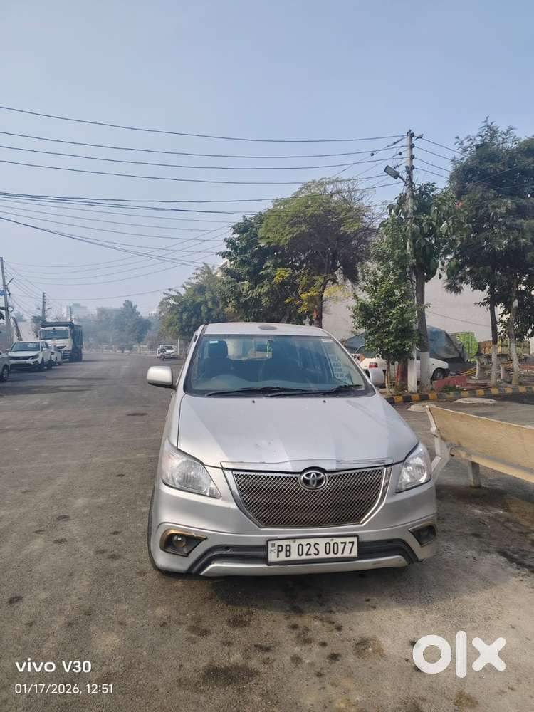 Toyota Innova Diesel 2013 With Paid Number Driven With Record