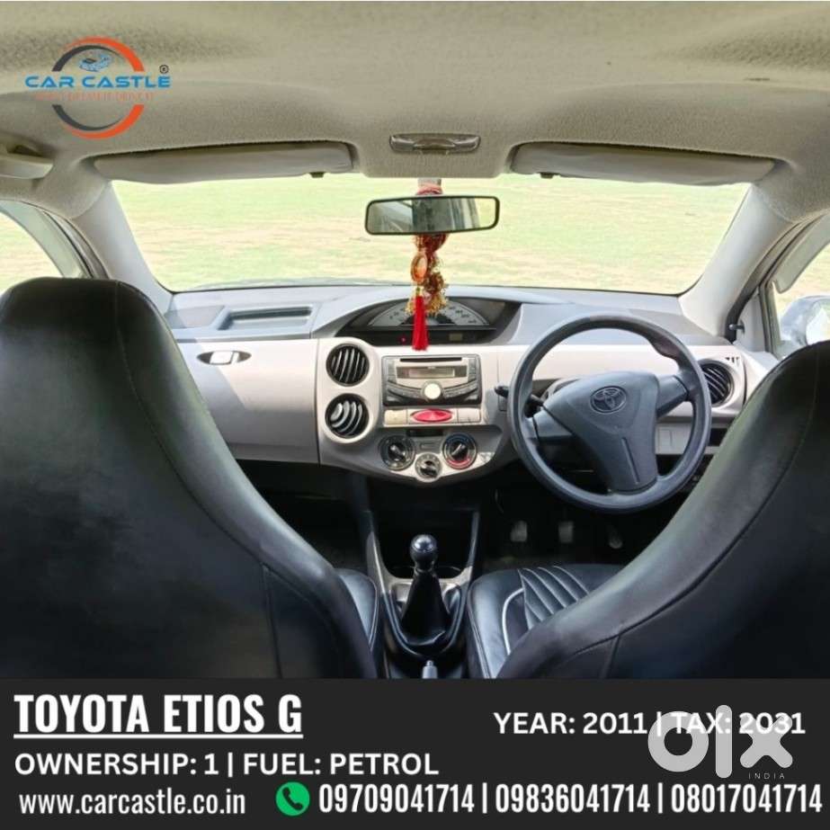 Toyota Etios 2010-2012 G, 2011, Petrol