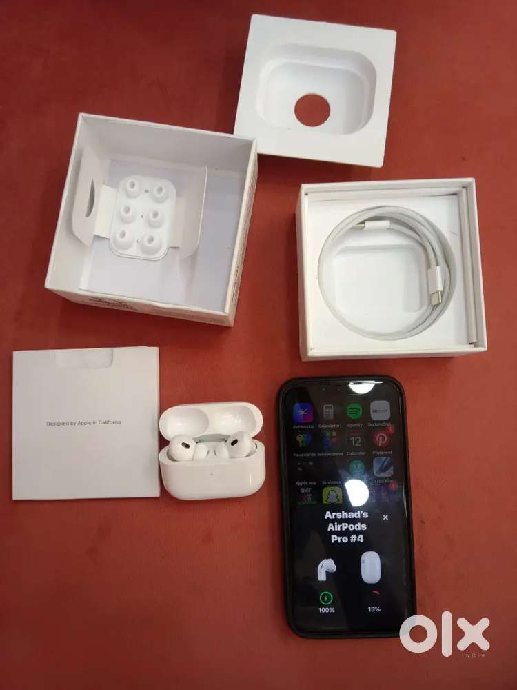 Apple AirPods Pro (2nd Generation) with Box & Cable. - Accessories