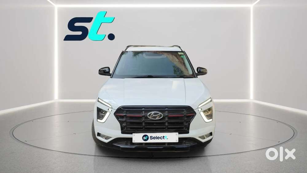 Hyundai Creta Sx (o) 1.5 Diesel Automatic Knight Dual Tone, 2023, Di..
