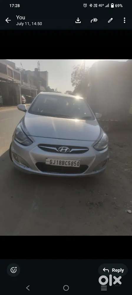 Hyundai Verna 1.4 Vtvt 2014