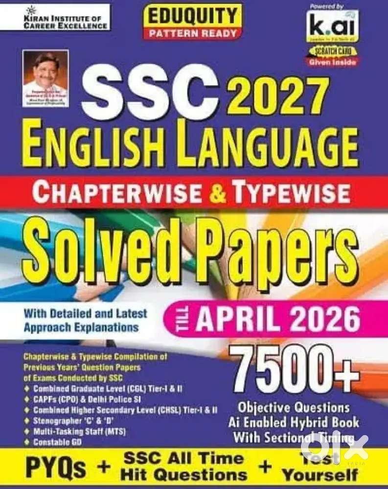Kiran ssc pyq maths, reasoning,english