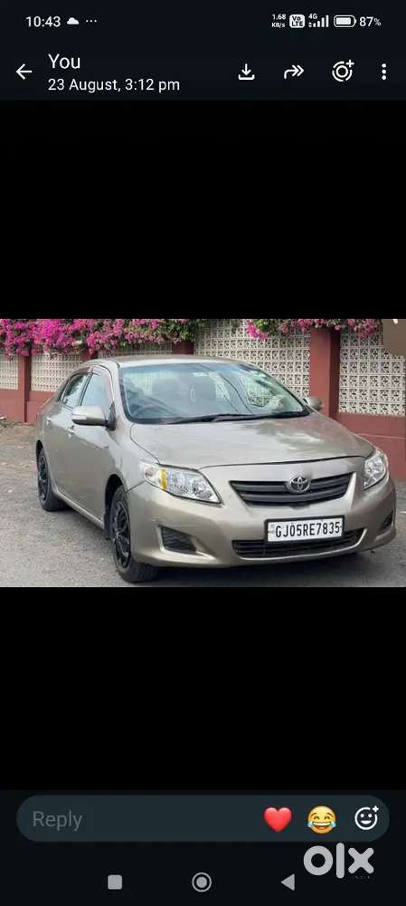 Toyota Corolla Altis 2010 Car