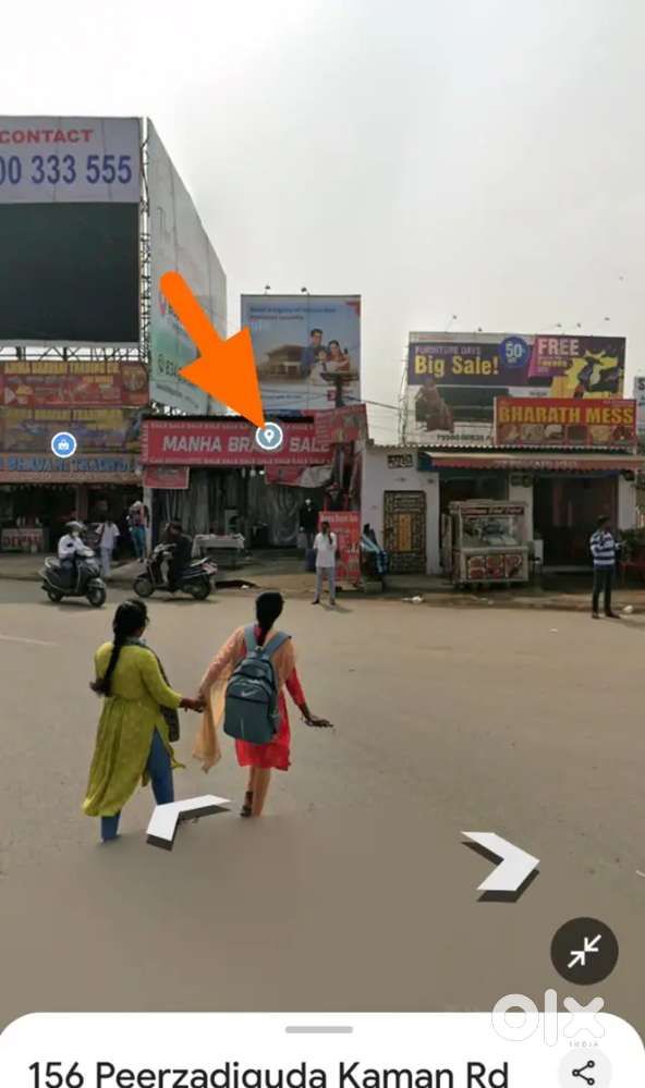 Shop for rent near peerzadiguda kaman, uppal