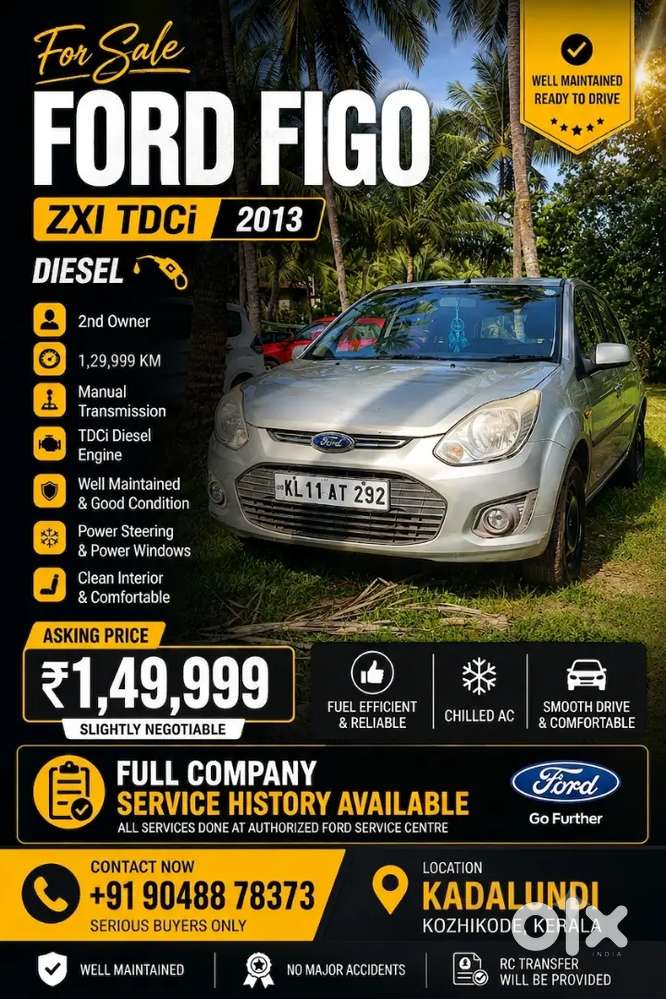 Ford Figo Diesel 2013 Model