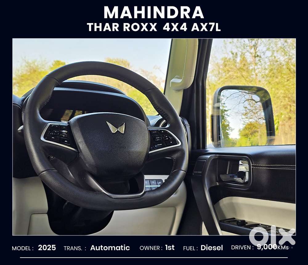 Mahindra Thar Roxx Ax7 L Diesel At 4wd, 2025, Diesel