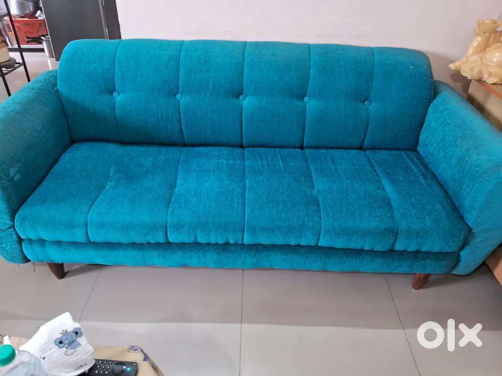 Premium 3-Seater Fabric Sofa  Excellent Condition  ₹9,000