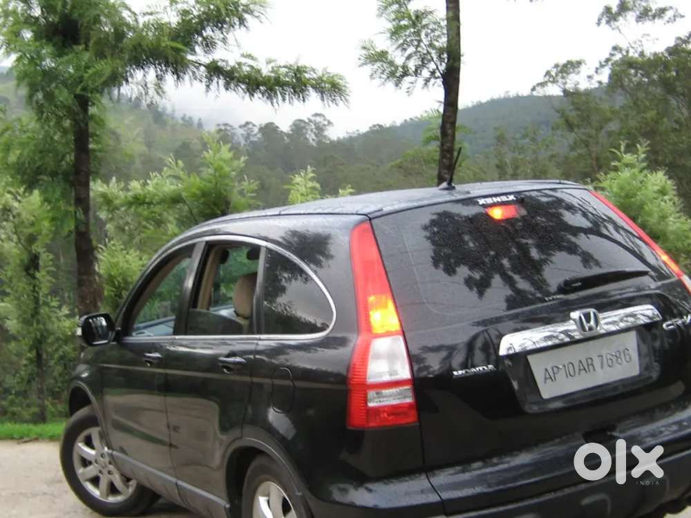 Black Honda Cr-v 2009 Petrol