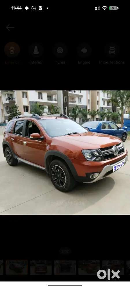 Renault Duster 2017 Diesel Amt Rxz Topend Model Good Condition
