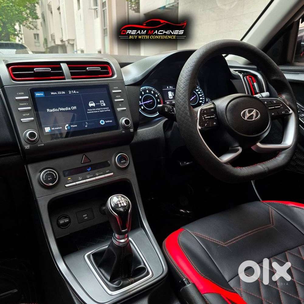 Hyundai Creta 1.5 S Plus Knight Petrol, 2022, Petrol