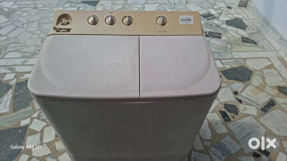 Old semi automatic washing machine for spare parts