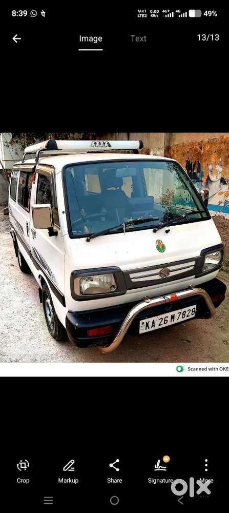 Maruti Suzuki Omni 2016 Lpg 58000 Km Driven Lpg And Petrol