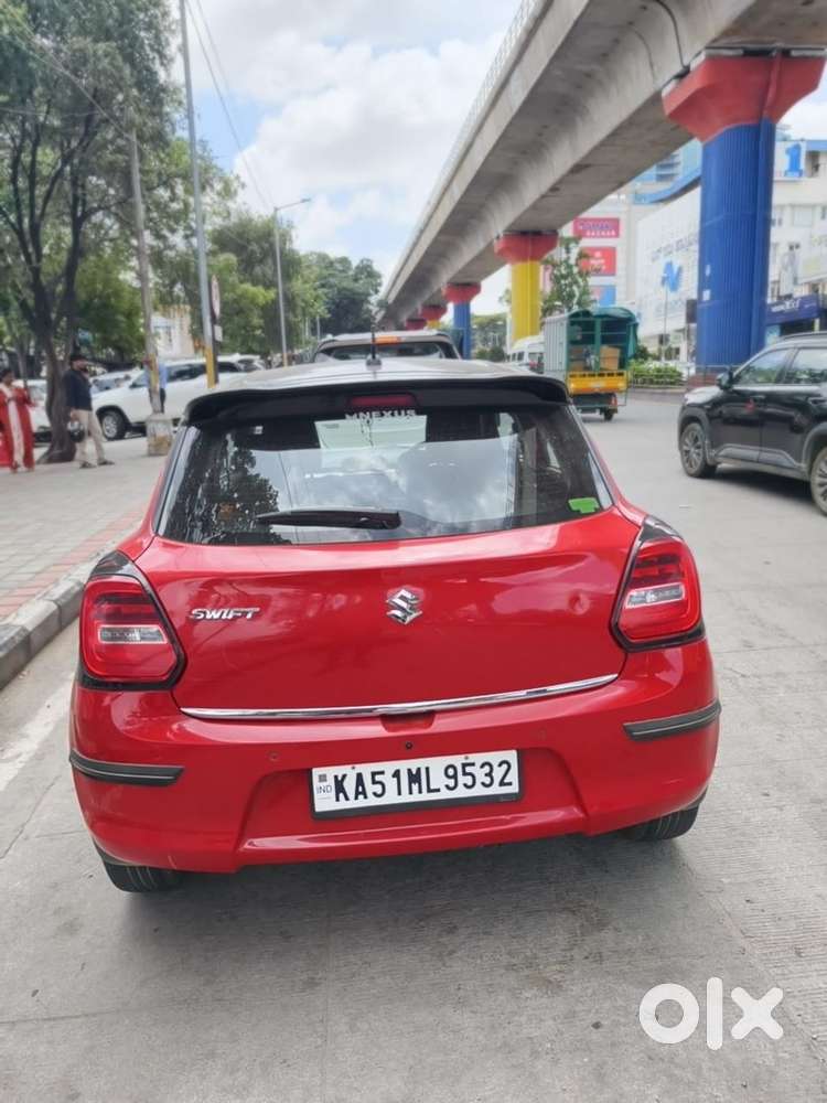 2018 Maruti Swift Zxi Plus Red And Black