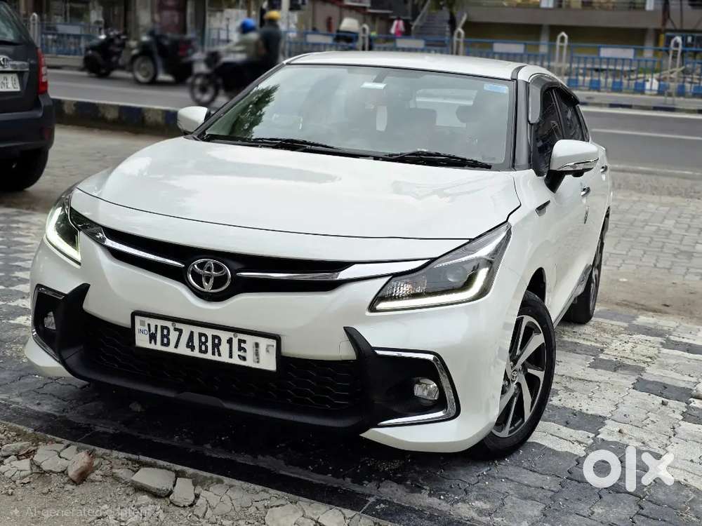Toyota Glanza Top Model 2024 Under Company Warranty