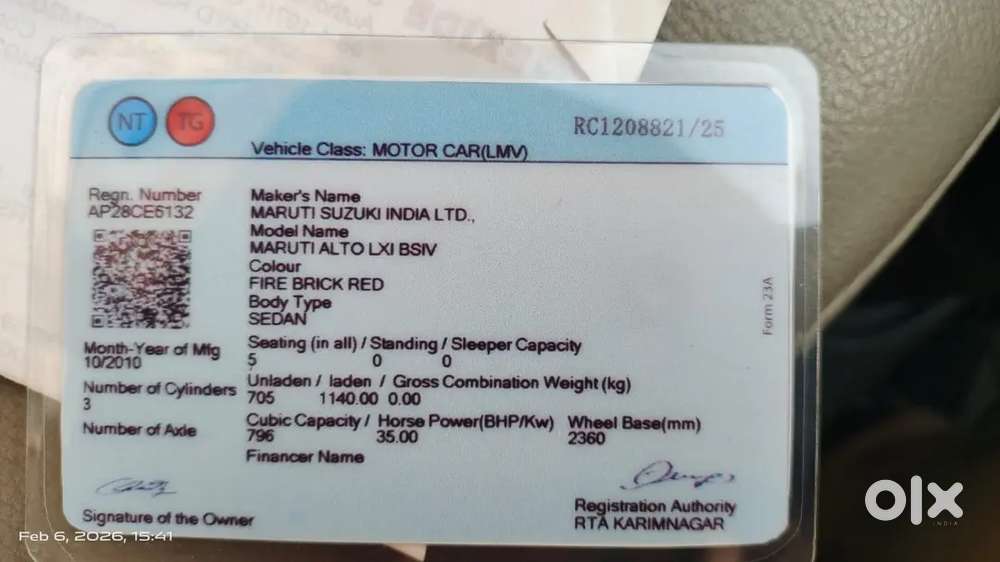 Maruti Suzuki Alto Lxi