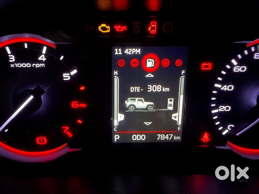 Mahindra Thar Petrol Automatic 2023. Done Only 7900kms