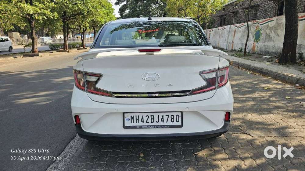 Hyundai Aura Sx (o) Manual, 2023, Cng & Hybrids