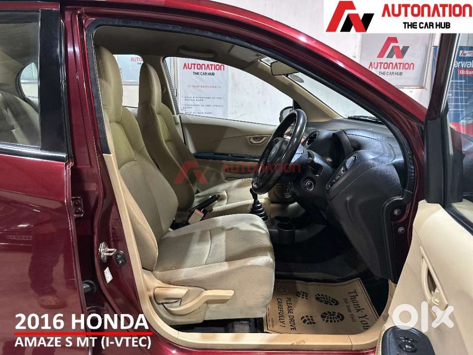Honda Amaze 2013-2016 S I-vtech, 2016, Petrol