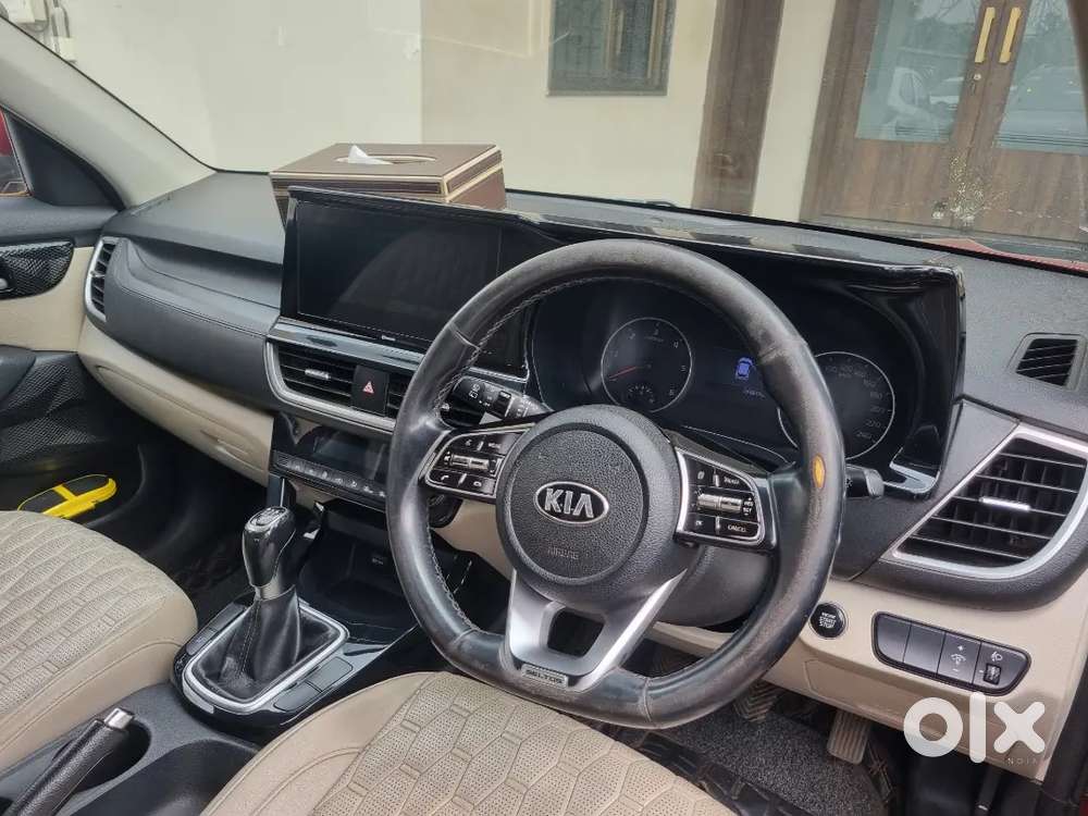 Red Kia Seltos Driven 1,39,000 Km. Excellent Condition